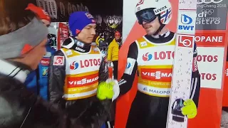 Kamil Stoch Zakopane 27.01.2018 Decydujący skok! Rekord skoczni!