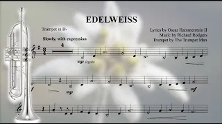 Edelweiss (from "The Sound of Music") - Bb Trumpet Sheet Music