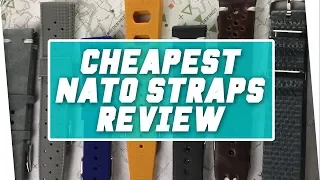 Cheapest NATO Straps Review (Kvarnsjö Premium Racing Straps, Jubilee Nato, Tropic Straps, Etc.)