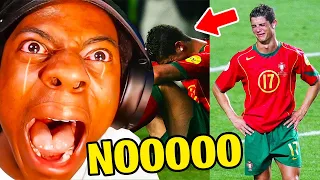 iShowSpeed Reacts to Ronaldo EURO 2004 Final LOSS!!