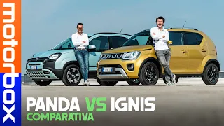 Fiat Panda SFIDA Suzuki Ignis | La PROVA delle due CITYCAR con motore mild-hybrid