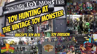 TOY HUNTING AT THE VINTAGE TOY MONSTER WITH TOY DIVISION AND BUGSY'S TOY BOX