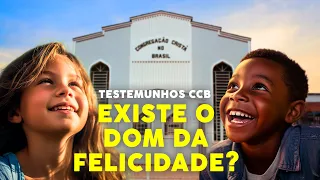 TESTEMUNHOS CCB EXISTE O DOM DA FELICIDADE, UM TESTEMUNHO LINDO #ccb #cultoonlineccb #testemunhoccb