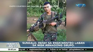 Sundalo, patay sa engkwentro laban sa mga armadong grupo