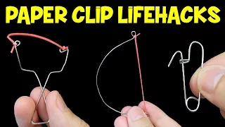 Paper Clip Life Hacks | Paper Clip Tricks