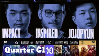 EG vs GG - Game 1 | Quarter Final LCS 2022 Lock In Playoffs | Evil Geniuses vs Golden Guardians G1