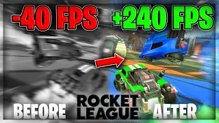 ✔ROCKET LEAGUE Low End PC | 240+FPS on Low End Pc | Ultimate ROCKET LEAGUE FPS Boost Guide 2021