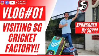 VISITING SG CRICKET FACTORY IN MEERUT FIRST TIME | CRICKET FACTORY | SG SPONSORED ME?