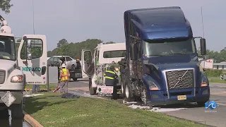 Part of US 58 closed nearly 8 hours after fatal crash