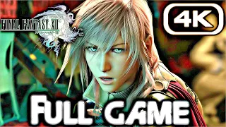 FINAL FANTASY XIII Gameplay Walkthrough FULL GAME (4K ULTRA HD) No Commentary