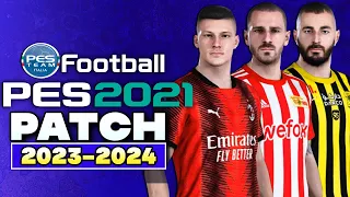 PES 2021 TUTORIAL PS4-PS5-PC | PATCH V1 con loghi, divise e rose AGGIORNATE STAGIONE 2023-2024