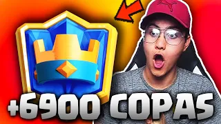 ¡😲⛔+6900 COPAS EN EN CLASH ROYALE CON EL MAZO MÁS BESTIA!!! PRO Deck - YoSoyRick