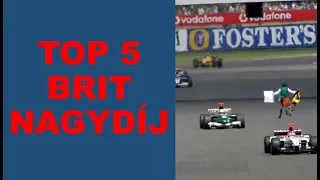 TOP 5 F1-es Brit Nagydíj