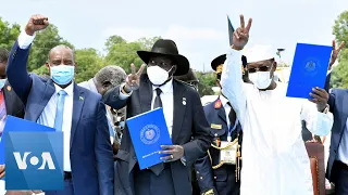 Sudan and Rebel Leaders Seal Peace Deal