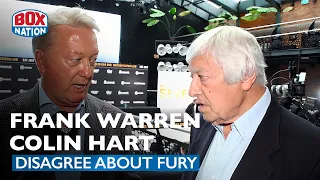 AWKWARD! - Colin Hart Tells Frank Warren "Tyson Fury Is On The Decline"