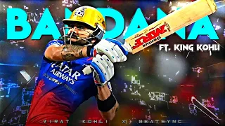 Bandana ft. Virat Kohli • Virat Kohli Badass Edit • Beatsync Edit • @SHIDIKEDITZ