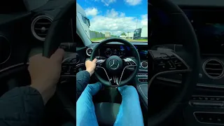 2021 Mercedes Benz e class e200 - acceleration - pov test drive