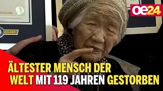 Ältester Mench der welt mit 119 Jahren gestorben