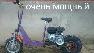 Мощный Super Bike с вариатором и мотором от мотоблока.