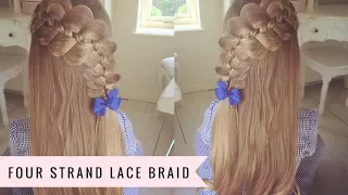 4 Strand Lace Braid by SweeHearts Hair