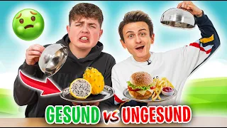 🍋 GESUND vs. UNGESUND 🍟 (Essen-Challenge) mit Smiley