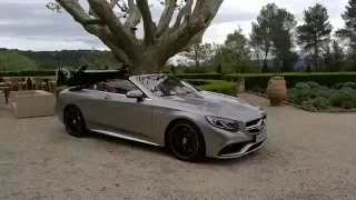 Mercedes-AMG S63 4MATIC Cabriolet Edition 130 Roof Opening