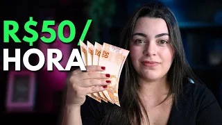 Ganhe R$50 por hora com estes 4 empregos para trabalhar em casa