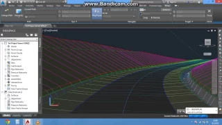 AutoCAD Civil 3D - Yol Projesi Animasyonu