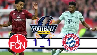Bayern vs Nürnberg  1_1 All Goal Hhighlights