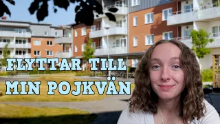 FLYTTAR TILL MIN POJKVÄN | VLOGG