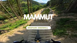 Mammut Black Bikepark Greenhill 2023 POV RAW