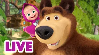 🔴 LIVE! Маша та Ведмідь 😍⏰❤️ 10 годин Улюбленого мультфільму 😍⏰❤️ НАЖИВО