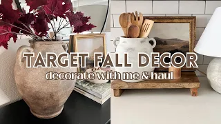 *NEW* TARGET FALL DECOR 2023 | Fall decorate & shop with me + haul