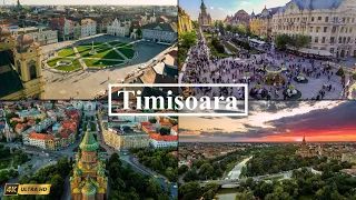 [4k] Driving Video. Timisoara, Romania. Timișoara: Where History Meets Modernity.