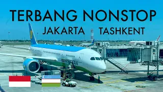UZBEKISTAN AIRWAYS B787 & A321Neo |JAKARTA - TASHKENT - ALMATY | Layover 13 Hours