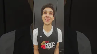 Zaccharie Risacher 2023 Nike Hoop Summit Interview