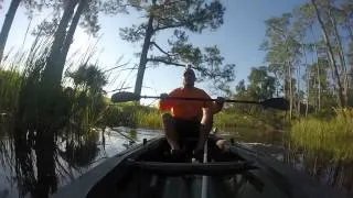 St.Marks River and lighthouse, kayakfishing for re