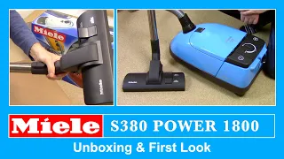 Miele S380 Power 1800 Vacuum Cleaner Unboxing & First Look