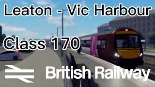 Leaton - Vic Harbour | Class 170 | British Railways Timelapse