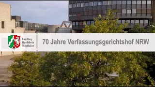Festveranstaltung 70 Jahre Verfassungsgerichtshof NRW