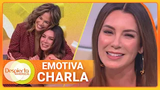 Elizabeth Gutiérrez llora al hablar de su familia y su pasado | Despierta América | Hoy | 20 de feb