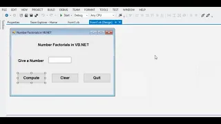 Number Factorials in VB.NET