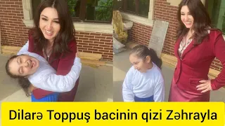 Tünzalə Əliyevanin qizi Dilarəylə fotolar