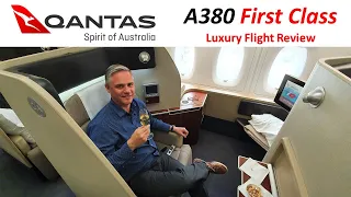 Qantas First Class - pure indulgence on the A380