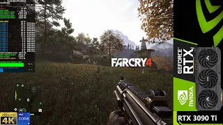 Far Cry 4 Ultra Settings 4K | RTX 3090 Ti | i9 12900K 5.3GHz