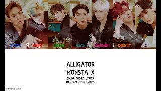 Monsta X (몬스타엑스) – Alligator – (Color Coded Lyrics) – (Han/Rom/Eng Lyrics)