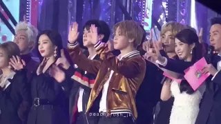 BTS ending SBS Gayo Daejun 2017