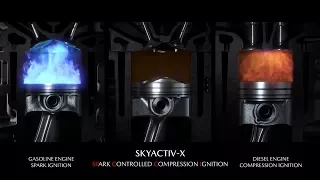 MAZDA SKYACTIV-X SCCI Engine (SPARK CONTROLLED COMPRESSION IGNITION) ► How Does It Work?