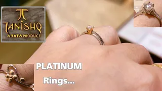 Latest 2023 PLATINUM with Diamond Finger Ring Designs With Price /Real Diamond Rings /platinum/deeya