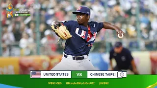 HIGHLIGHTS – World Championship Game - USA vs. Chinese Taipei - WBSC U-12 Baseball World Cup